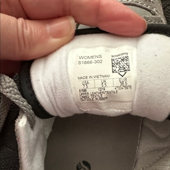 Saucony Jazz Low Pro, womens 7.5, gray. - Picture 4 of 8